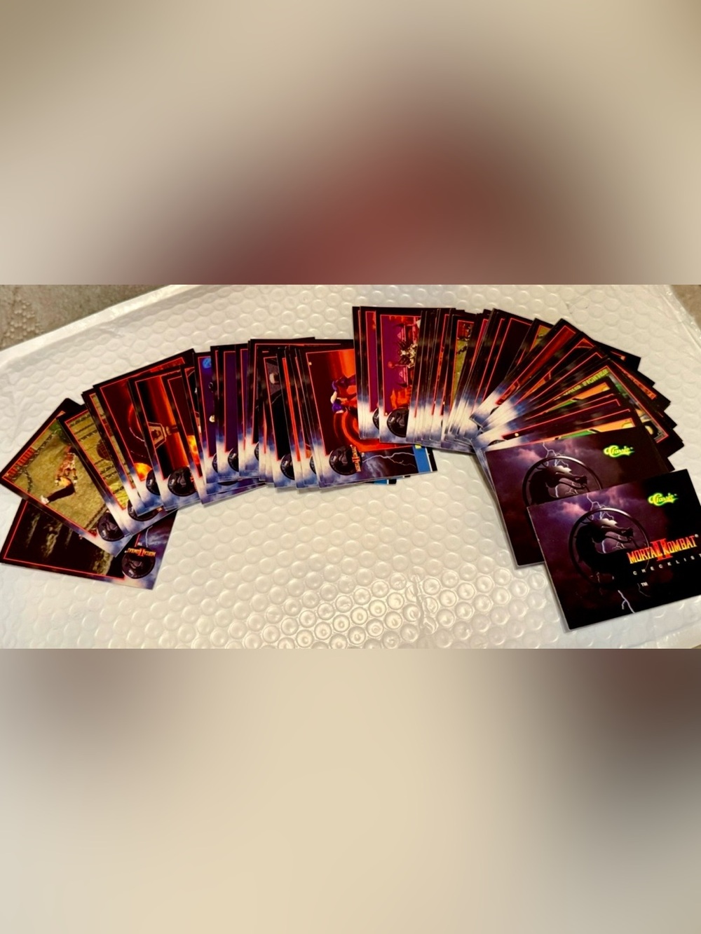 1994 Classic Games Mortal Kombat Il Series 2 Near Complete Base Set 73/80 Cards - Picture 5 of 11